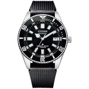 Montre Citizen Promaster Marine homme acier bracelet silicone noir- MATY