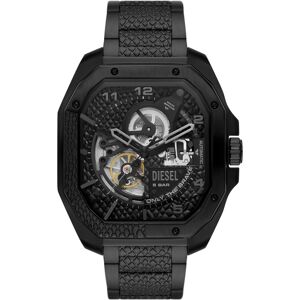 Montre DIESEL Flayed homme automatique acier noir- MATY