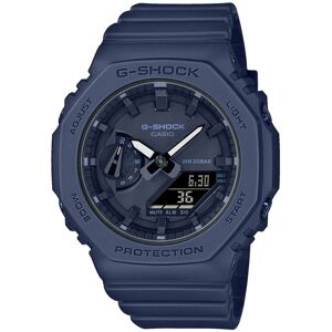 Montre G-SHOCK homme acier bleu bracelet rÃ©sine bleu fonce- MATY