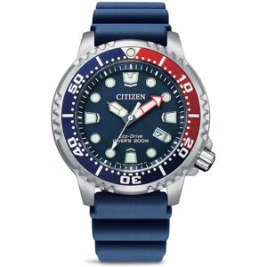 Montre CITIZEN promaster marine homme eco-drive acier bracelet silicone bleu- MATY