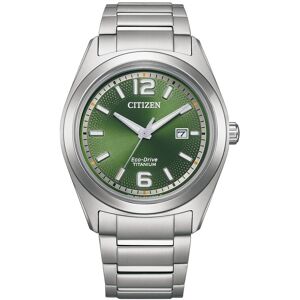 Montre CITIZEN super titanium homme eco-drive bracelet titane argent- MATY