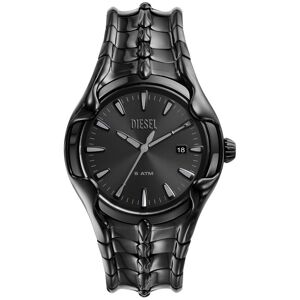 Montre DIESEL vert homme bracelet acier inoxydable noir- MATY