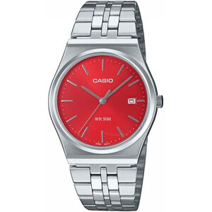 Montre CASIO homme bracelet acier inoxydable argent- MATY