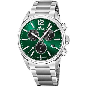 Montre LOTUS chrono homme bracelet acier- MATY