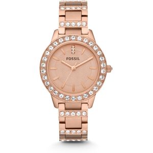 Montre Fossil femme acier dorÃ© rose cristaux- MATY