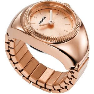 Montre FOSSIL watch ring femme bracelet acier inoxydable dorÃ© rose-