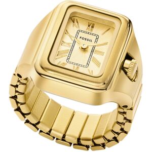 Montre FOSSIL watch ring femme bracelet acier inoxydable dorÃ©- MATY