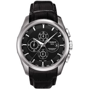 Montre Tissot homme chrono automatique acier cuir- MATY