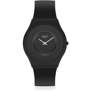 Montre Swatch mixte bioceramic bracelet silicone noir- MATY