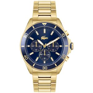 Montre LACOSTE Homme Chrono acier dorÃ© jaune- MATY