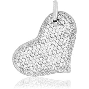 OUTLET -Pendentif coeur MATY Argent 925 Zirconia