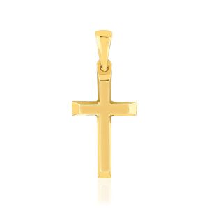 Pendentif croix or 375 jaune- MATY