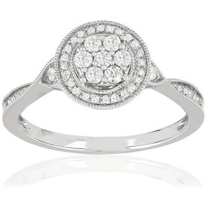 MATY OUTLET -Bague or blanc 750 diamants 48,49,50,51,52,53,54,55,56,57,58,59,60,61,62