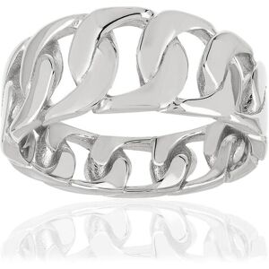 Bague argent 925, motif maille gourmette- MATY 49-50,51-52,53-54,55-56,57-58,59-60