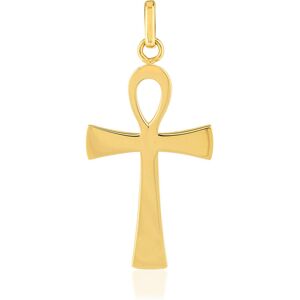 Pendentif croix egyptienne or jaune 750- MATY