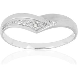 Bague or blanc 375 diamant- MATY 48,50,59,60,62,49,61,53,52,55,51,56,58,57,54