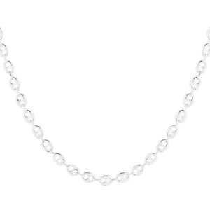 Collier argent 925 maille grain de cafÃ© 42 cm- MATY