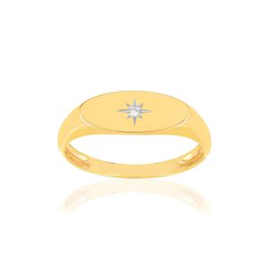 Bague or jaune 375 diamant- MATY 59,60,52,54,50,62,61,58,53,57,51,55,56