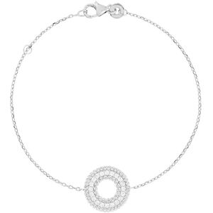 Bracelet argent 925 zirconias 18 cm- MATY