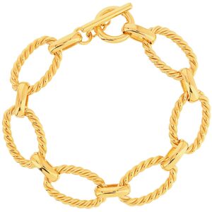 Bracelet plaquÃ© or 19 cm- MATY