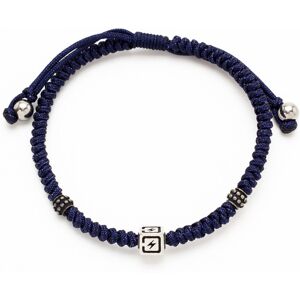 MATY OUTLET -Bracelet cordon bleu marine