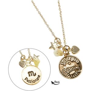 MATY OUTLET -Collier laiton dore scorpion