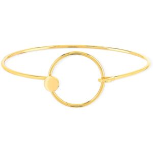 Bracelet plaquÃ© or jaune 58 mm- MATY