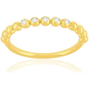 Bague plaquÃ© or jaune zircons- MATY 49-50,51-52,53-54,55-56,57-58,59-60,61-62,63-64