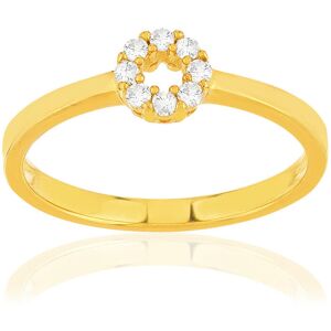 Bague plaquÃ© or jaune zircons- MATY 49-50,51-52,53-54,55-56,57-58,59-60,61-62,63-64