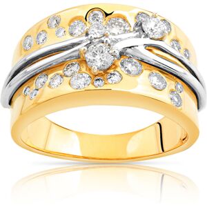 Bague 2 ors 750 diamants- MATY 50,51,52,53,54,55,56,57,58,59,60,61,62