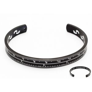 MATY OUTLET -Bracelet rigide acier noir