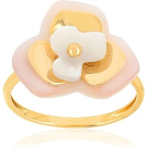 MATY OUTLET -Bague or 375 et nacres 48,49,50,51,52,53,54,55,56,57,58,59,60,61,62