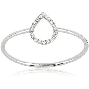 MATY OUTLET -Bague or blanc 375 diamants 49,50,52,48,51,55,58,56,57,53,54