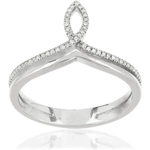 MATY OUTLET -Bague or blanc 375 diamants 51,50,62,59,55,57,56,60,61,58,52,53,54