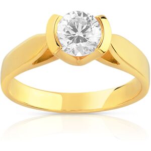 Solitaire or 750 jaune diamant 0,7 carat- MATY 48,49,50,51,52,53,54,55,56,57,58,59,60,61,62,63,64,65,66