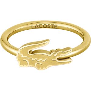 Bague LACOSTE acier dorÃ©- MATY 53-54