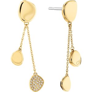 Boucles d'oreilles CALVIN KLEIN acier dorÃ©- MATY