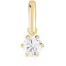 Pendentif or diamant 0.20 carat H/SI- MATY