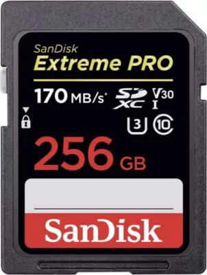 Sandisk Mémoire SANDISK Extreme Pro SDXC 256Go U
