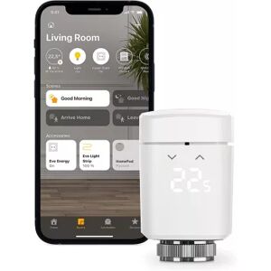 Tête Thermosta. EVE Thermo HomeKit - Publicité