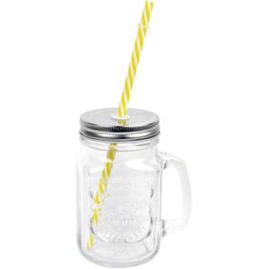 ESSENTIELB mug ESSENTIELB Drinking Jar verre couv. Publicité
