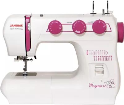 Notice d'utilisation, manuel d'utilisation et mode d'emploi JANOME Mach. a coudre JANOME MAGENTA 43   