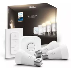 PHILIPS Pack démarrage PHILIPS HUE White E27 x3