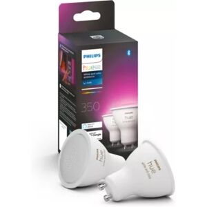 PHILIPS Ampoule PHILIPS HUE W&C; GU10 5.7W x2