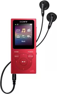 Sony Bal. MP3 SONY NWE394R 8Go Rouge