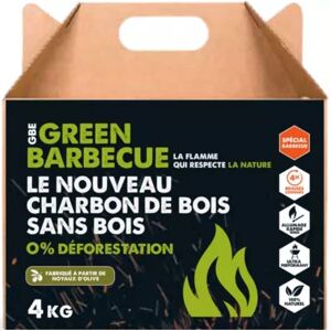 GREENBBQ Sac GREENBBQ Charbon écologique noyaux d