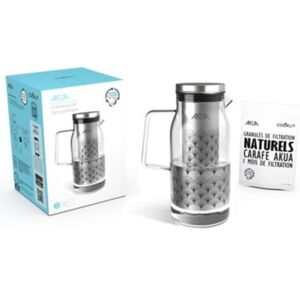 CARAFE COOKUT en verre Inox Filtrante