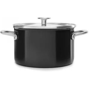 KITCHENAID Faitout KITCHENAID 24cm email noir