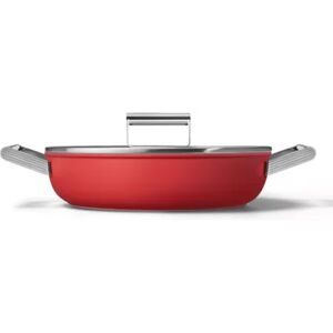 SMEG Sauteuse SMEG diam 28 cm tout feux rouge