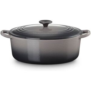 Cocotte ovale LE CREUSET 29CM FLINT